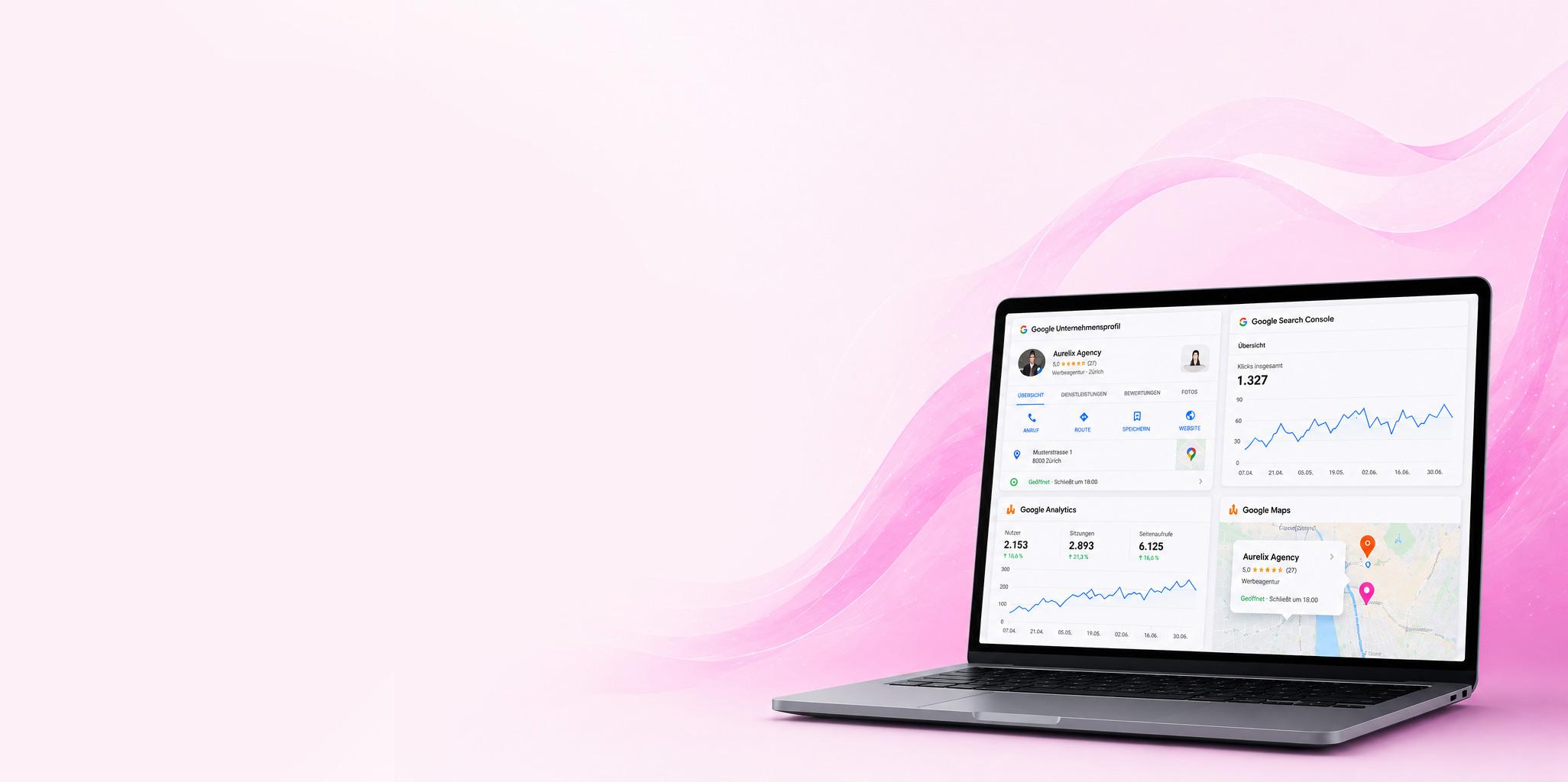 Header Google Business