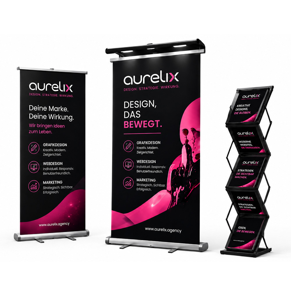 Messebanner & Roll-Ups